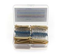 1350pcs/Box 135 Value 1/4W 1Ω~1MΩ Metal Film Resistor Assortment Kit NWPNLXEA