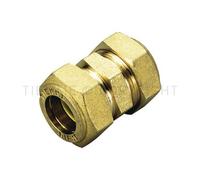 1351 MANICOTTO A COMPPRESSIONE PER TUBO IN RAME CON/O-RING PER GAS TIEMME 10 - 2