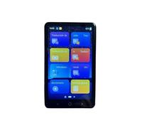 135Languages 4 pollici Touch Wifi Offline AI Voice Translator Device, traduzione vocale interattiva intelligente istantanea in tempo reale delle foto(Noir)