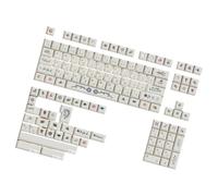 135PCS Keycaps Con Voynich Manoscritto Progettazione Calore Sublimato Per Ufficio Di Gioco E Spazi Di Lavoro Creativi