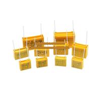 135pcs Polypropylene Film X2 Capacitor Assorted Kit 275VAC 14Values 102K-105K 1NF-1UF Sample Set MQXFCZUX
