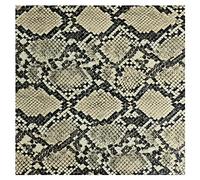 135x100cm Tessuto In Ecopelle Finta Pelle Modello Serpente 1mm Spessore Tessuto da Tappezzeria in Vinile per Cucito Fai Da Te Artigianato, Decorazioni, Poltrone(Color:2)