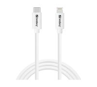136-58 Sandberg USB-C PD to Lightning MFI, 1M NONE - Only use for non-battery it