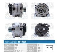136 CV Alternatore per CITRON C5 III Break RW 2.0 HDi KW 100 CV 136