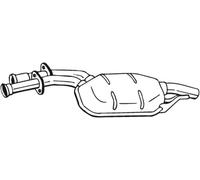 Bosal Silenziatore centrale per Mercedes Classe E W124 E 200 – 136 CV (KW 100)