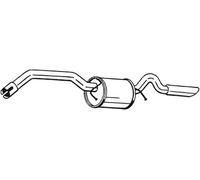 136 CV SILENZIATORE POSTERIORE PER MERCEDES Classe A W169 A 200 KW 100 CV 136