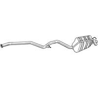 Bosal Silenziatore posteriore per Mercedes Classe E S211 T-Model E 200 CDI 136 CV