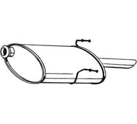 136 CV SILENZIATORE POSTERIORE PER PEUGEOT 406 Break 8E/F 2.0 16V KW 100 CV 136