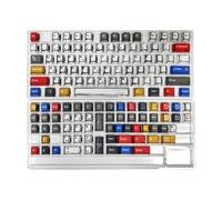 136 Keycaps Keycaps Colorful Keycap Set Calore Sublimato Per Tastiere Meccaniche Per Giocatori E Progettisti