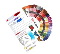 136 Pcs Kit Per Aghi Perforatori Strumenti Ricamo Ago Punzone Da Con Punch