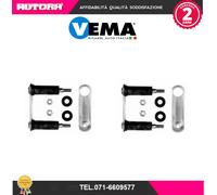 13660 Coppia Supporti Balestra assale post. Fiat-Lancia (MARCA VEMA)..