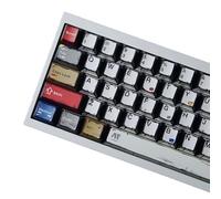 136Keys Luci Miste Keycaps Set Originale Altezza Termiche Sublimazioni Per 60 80 61/64/68/75/87 Tastiere Meccaniche