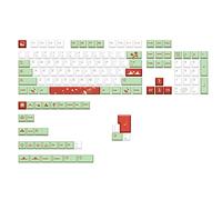 136Pcs Keycap Dye Sub Keycaps per MX Switch Meccanico Kayboard Cherry Altezza
