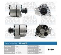 137 CV Alternatore per AUDI 80 893, 894, 8A2 2.0 E 16V KW 101 CV 137
