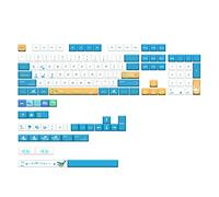 137 tasti UnderseaMystery Tasti XDA Profilo PBT 5 facce Tasto di sublimazione 6.25U 7U per tastiera meccanica MX Switch Pbt tasti di sublimazione