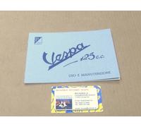 1377 - LIBRETTO USO E MANUTENZIONE VESPA 125 DEL 1948