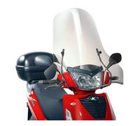 137A A137A|336 PARABREZZA VISIERA SCHERMO CUPOLINO PARAVENTO GIVI COMPATIBILE CON + ATTACCHI KYMCO PEOPLE S 50 125 200 2007 MOTO SCOOTER