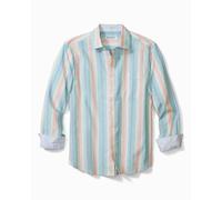€138 Camicia A Righe Sunset Pier Tommy Bahama Da Uomo, Blu Crush, S
