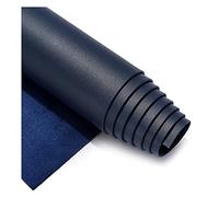 138 cm di larghezza in pelle tessuto similpelle tappezzeria in ecopelle per borse orecchini con fiocco artigianale fabbricazione materiale fai da te 1 m tagliato a misura(Blue,1.38x0.5m)