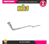 13820 Tubo gas scarico anteriore adatto a Fiat Uno 1.1-1.3 (MARCA-MTS)..