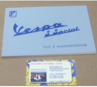 1388 - LIBRETTO USO E MANUTENZIONE VESPA 90 SS SUPER SPRINT 1965 - 1971