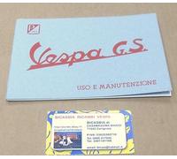 1389 - LIBRETTO USO E MANUTENZIONE VESPA 150 GS 1968 - 1971