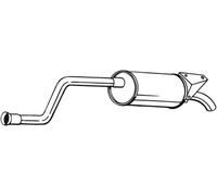 139 CV SILENZIATORE POSTERIORE PER RENAULT Espace IV JK0/1 2.2 dCi KW 102 CV 139
