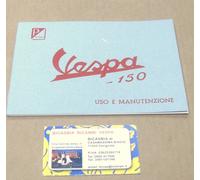 1390 - LIBRETTO USO E MANUTENZIONE VESPA 150 DEL 1957