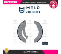 1390046 Kit ganasce freno post adatto a Nissan Micra II (MARCA MALO').