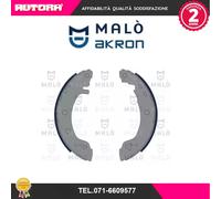 1390068 Kit ganasce freno adatto a Alfa Romeo-Fiat-Lancia-Psa (MARCA MALO')