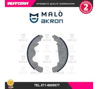 1390256 Kit ganasce freno adatto a Land Rover Freelander (MARCA-MALO')..