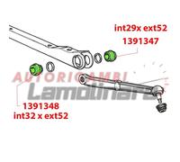 1391347 + 1391348 2x silentblock sospensione anteriore Fiat campagnola 1107 AR76