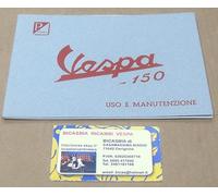 1394 - LIBRETTO USO E MANUTENZIONE VESPA 150 DEL 1955