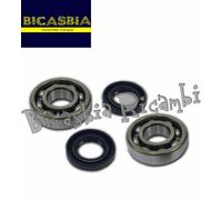 13966 - KIT CUSCINETTI E PARAOLI REVISIONE ALBERO MOTORE KYMCO 50 DJ W - DJ Y