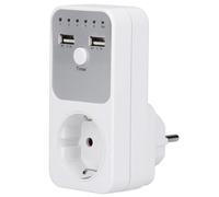 13A USB Timer digitale programmabile Presa 24 ore Plug-in Timer meccanico Timer intelligente Presa interruttore per acquario con messa a terra Accessorio per lampada Fan Grow Light(1#)