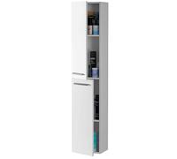 KIT COLONNA BAGNO ARUBA 2 ANTE SOSP. BIANCO