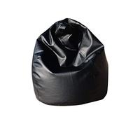 13Casa - Dea A4 - Poltrona sacco. Dim: 70x70x110 h cm. Col: Nero. Mat: finta pelle