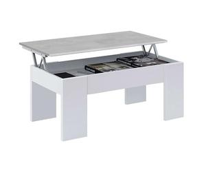 13Casa Granada B09 Tavolino sollevabile, Melamina, 100 x 50 x 45 cm