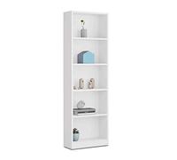 13Casa - Hugo B2 - Libreria. Dim: 52x25x180 h cm. Col: Bianco. Mat: Melamina.