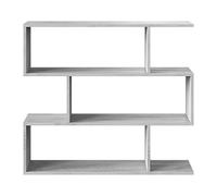 13Casa Kafka H04 Libreria, Grigio, 110 x 25 x 97