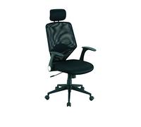 13Casa - Lawyer A9 - Poltrona ufficio. Dim: 61x61x116 h cm. Col: Nero. Mat: Poliestere, Nylon.