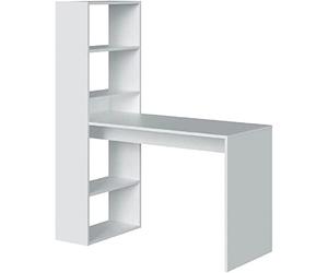 13Casa - Nadia A1 - Scrivania. Dim: 120x53x144 h cm. Col: Bianco. Mat: Melamina.
