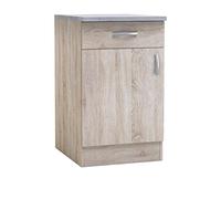 13Casa - Native A2 - Mobile basso. Dim: 40x60x85 h cm. Col: Rovere. Mat: Truciolare.