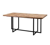13Casa Soave J01 Tavolo, 180 x 90 x 78 cm, Acacia/Nero