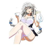 13cm Car Styling Super Girl High School DxD Asia Argento Render Anime JDM Vinyl