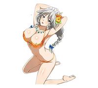 13cm Car Styling Super Girl High School DxD Asia Argento Render Anime JDM Vinyl
