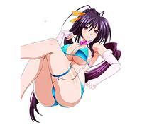 13cm Car Styling Super Girl High School DxD Asia Argento Render Anime JDM Vinyl
