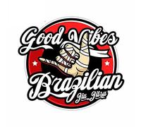 13cm For Good Vibes Jiu Jitsu Cartoon Car Stickers Anime Graphics Decal DIY Graffiti Sticker