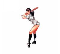 13cm Per Pin Up Girl Funny Car Decal Adesivi per auto fai-da-te Moda Materiale in vinile Occlusione