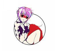 13cmx10.5cm Per Anime Girl Riparazione Adesivo per auto Accessori per auto Decal Occlusione impermeabile